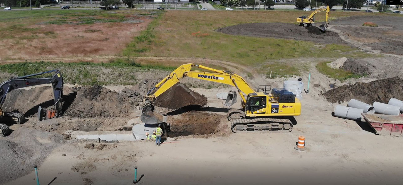 A.W. Oakes & Son Construction on Kenosha Innovation Neighborhood