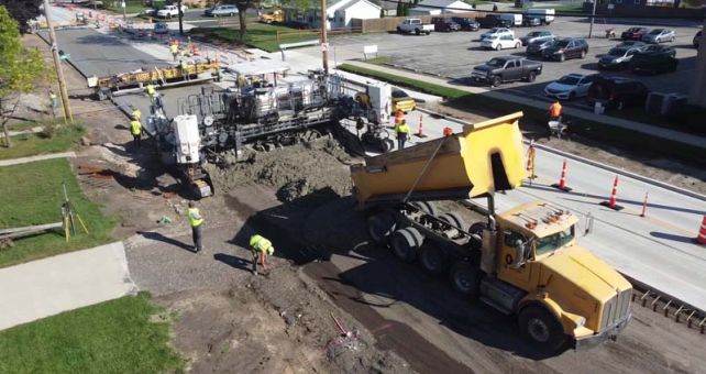 Grading and Concrete Services in Racine, WI
